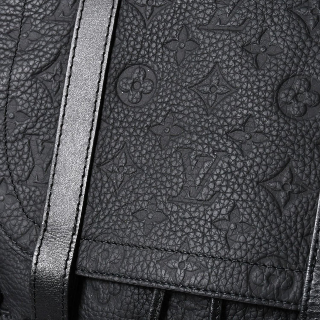 Louis Vuitton Backpack Christopher GM Monogram Taurillon Black — view 5