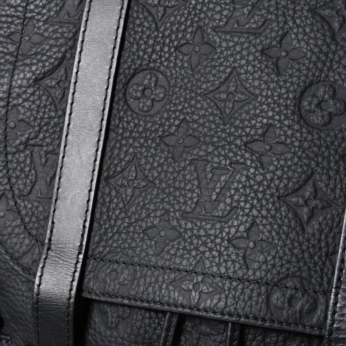 Louis Vuitton Backpack Christopher GM Monogram Taurillon Black — view 5