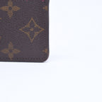 Louis Vuitton Porte Cartes Simple Card Case Monogram Brown Wine — view 8