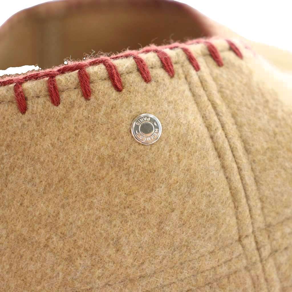 Hermes Beret Femme Saint Honore Point Avalon Pointe Hat Wool Cashmere Blend 58 — view 6