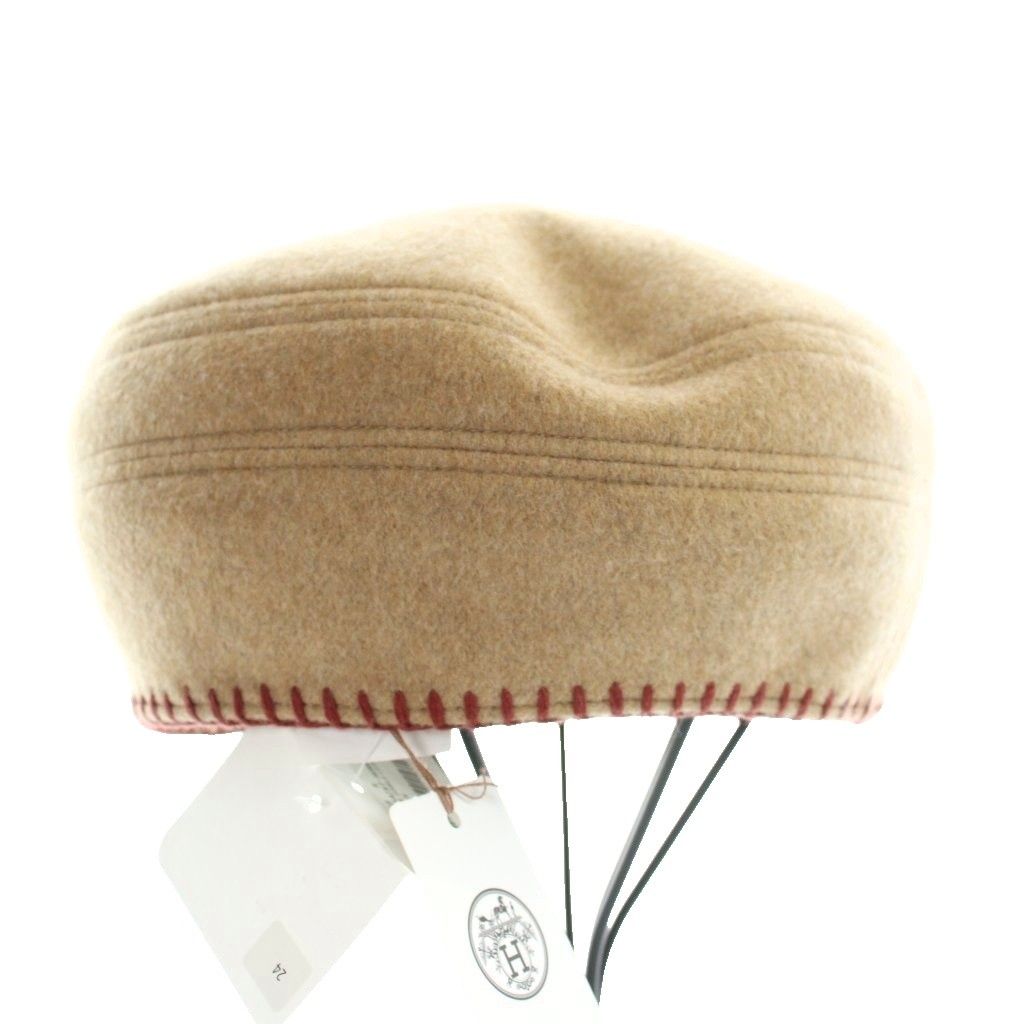 Hermes Beret Femme Saint Honore Point Avalon Pointe Hat Wool Cashmere Blend 58 — view 3
