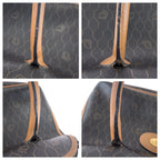 Dior Vintage Honeycomb Pattern Brown Gold Handbag — view 5