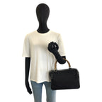 Gucci Bamboo Black Silver Nylon 2-Way Shoulder Bag — view 6