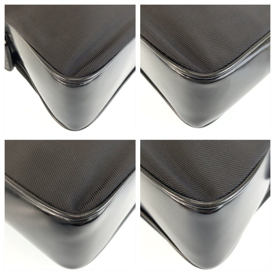 Gucci Bamboo Black Silver Nylon 2-Way Shoulder Bag — view 4