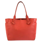 Loewe Heritage Orange Leather Tote — view 2