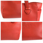 Loewe Heritage Orange Leather Tote — view 5