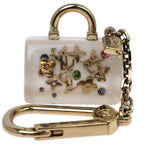 Louis Vuitton Porte Cles Speedy Inclusion Key Holder Charm Keychain