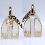 Louis Vuitton Porte Cles Speedy Inclusion Key Holder Charm Keychain — view 6