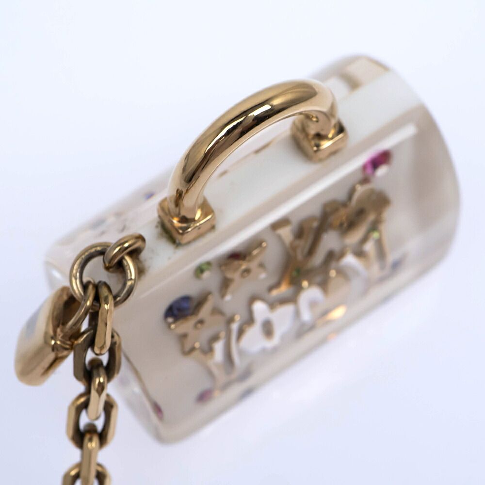 Louis Vuitton Porte Cles Speedy Inclusion Key Holder Charm Keychain — view 7