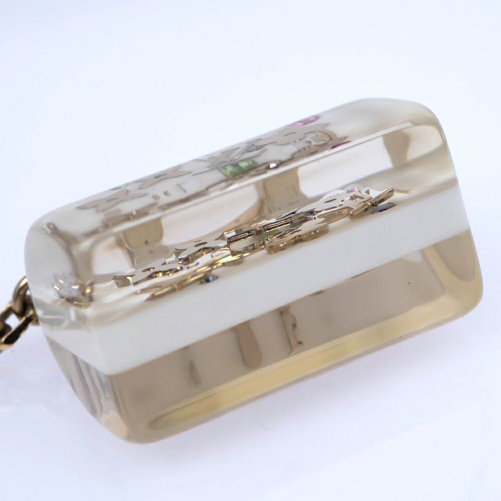 Louis Vuitton Porte Cles Speedy Inclusion Key Holder Charm Keychain — view 8
