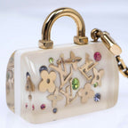 Louis Vuitton Porte Cles Speedy Inclusion Key Holder Charm Keychain — view 2