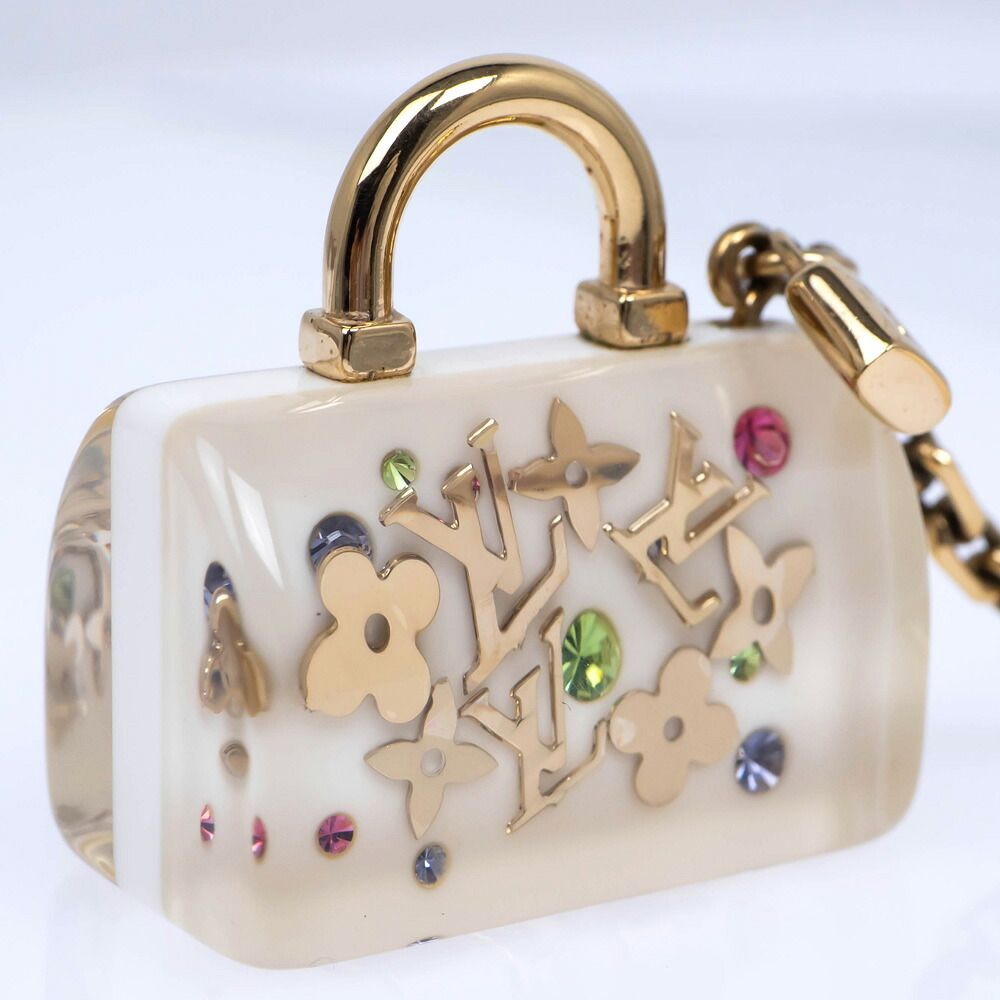 Louis Vuitton Porte Cles Speedy Inclusion Key Holder Charm Keychain — view 2