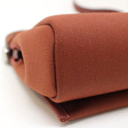 Hermes Herbag Zip Retourne Shoulder Bag Toile H Rouge Ash SS — view 5
