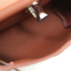 Hermes Herbag Zip Retourne Shoulder Bag Toile H Rouge Ash SS — view 7