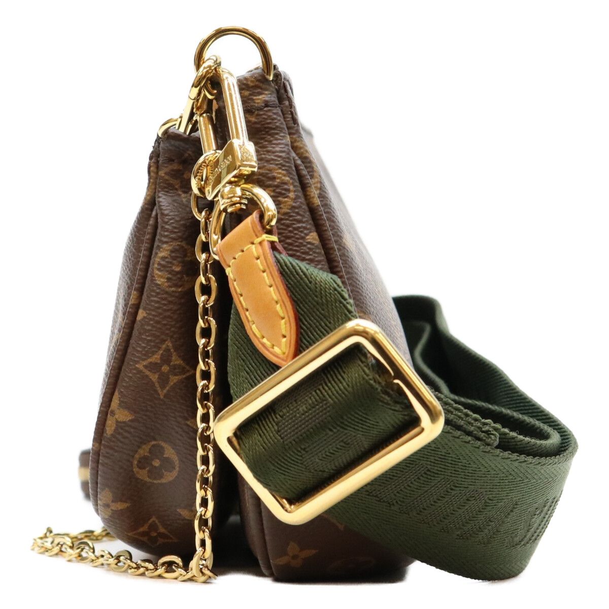 Louis Vuitton Monogram Khaki Multi Pochette Accessoires Shoulder Bag — view 4