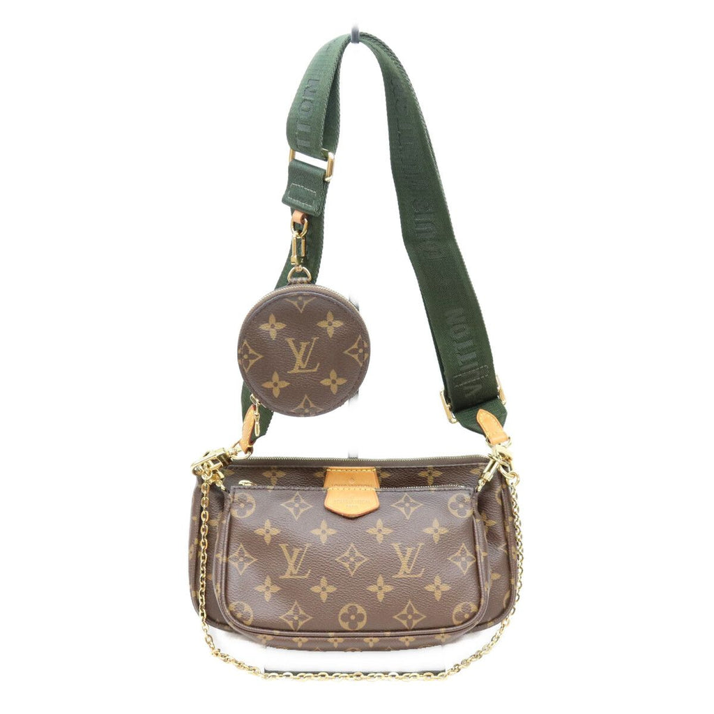 Louis Vuitton Monogram Khaki Multi Pochette Accessoires Shoulder Bag