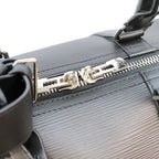 Louis Vuitton Epi Black LV Circle Keepall Bandouliere 45 Boston Bag — view 8