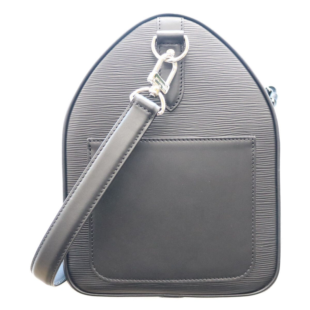 Louis Vuitton Epi Black LV Circle Keepall Bandouliere 45 Boston Bag — view 2
