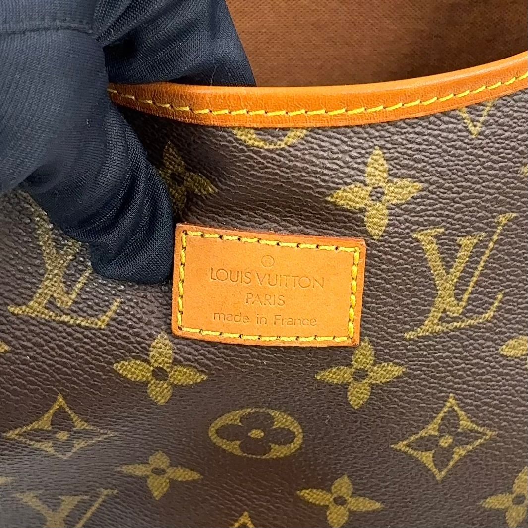 Louis Vuitton Saumur 35 Monogram Leather Brown Light Shoulder Bag Gold — view 5