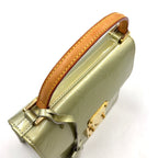 Louis Vuitton Spring Street Monogram Vernis Gri Leather Enamel Light Green — view 7