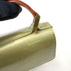 Louis Vuitton Spring Street Monogram Vernis Gri Leather Enamel Light Green — view 6