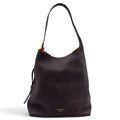 Louis Vuitton Lowkey Hobo MM Gray Leather Dark Brown Gold