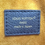 Louis Vuitton Lowkey Hobo MM Gray Leather Dark Brown Gold — view 4