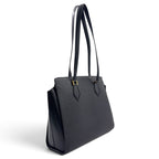 Louis Vuitton Duplex Epi Noir Leather Black Shoulder Bag Gold — view 2