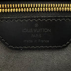 Louis Vuitton Duplex Epi Noir Leather Black Shoulder Bag Gold — view 4