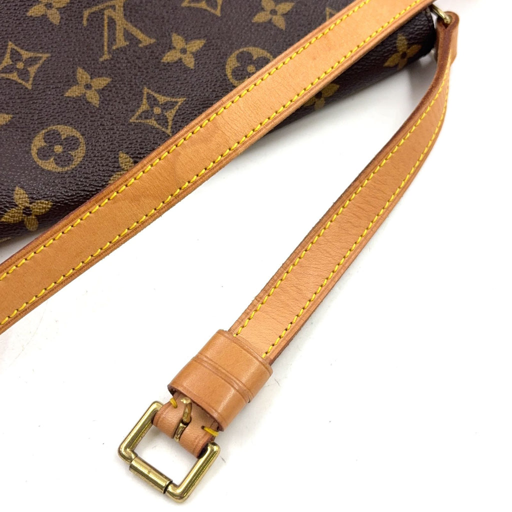 Louis Vuitton Musette Tango Short Strap Monogram Leather Brown Shoulder Bag — view 7