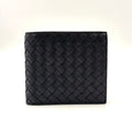 Bottega Veneta Intrecciato Leather Black Bifold Wallet