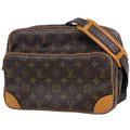 Louis Vuitton Nile Shoulder Bag Monogram Brown