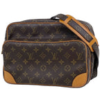 Louis Vuitton Nile Shoulder Bag Monogram Brown