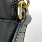 Gucci Shoulder Bag GG Marmont Double G Leather Black — view 5