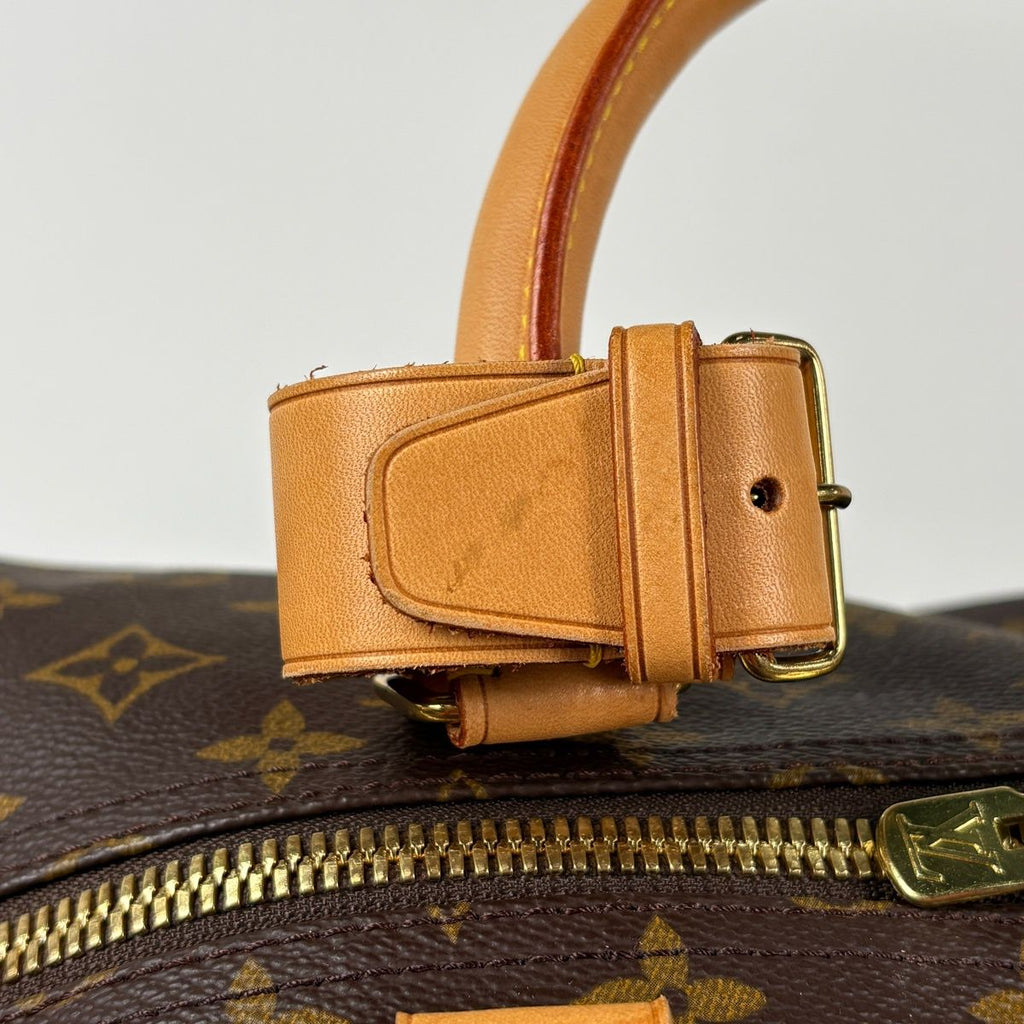 Louis Vuitton Keepall Bandouliere 60 Boston Bag 2-Way Monogram Brown — view 5