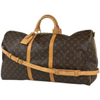 Louis Vuitton Keepall Bandouliere 60 Boston Bag 2-Way Monogram Brown