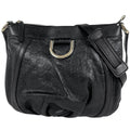 Gucci Shoulder Bag Abbey Guccissima Leather Black