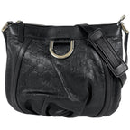 Gucci Shoulder Bag Abbey Guccissima Leather Black