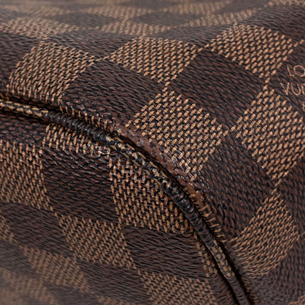Louis Vuitton Neverfull MM Tote Damier Brown Cerise — view 3