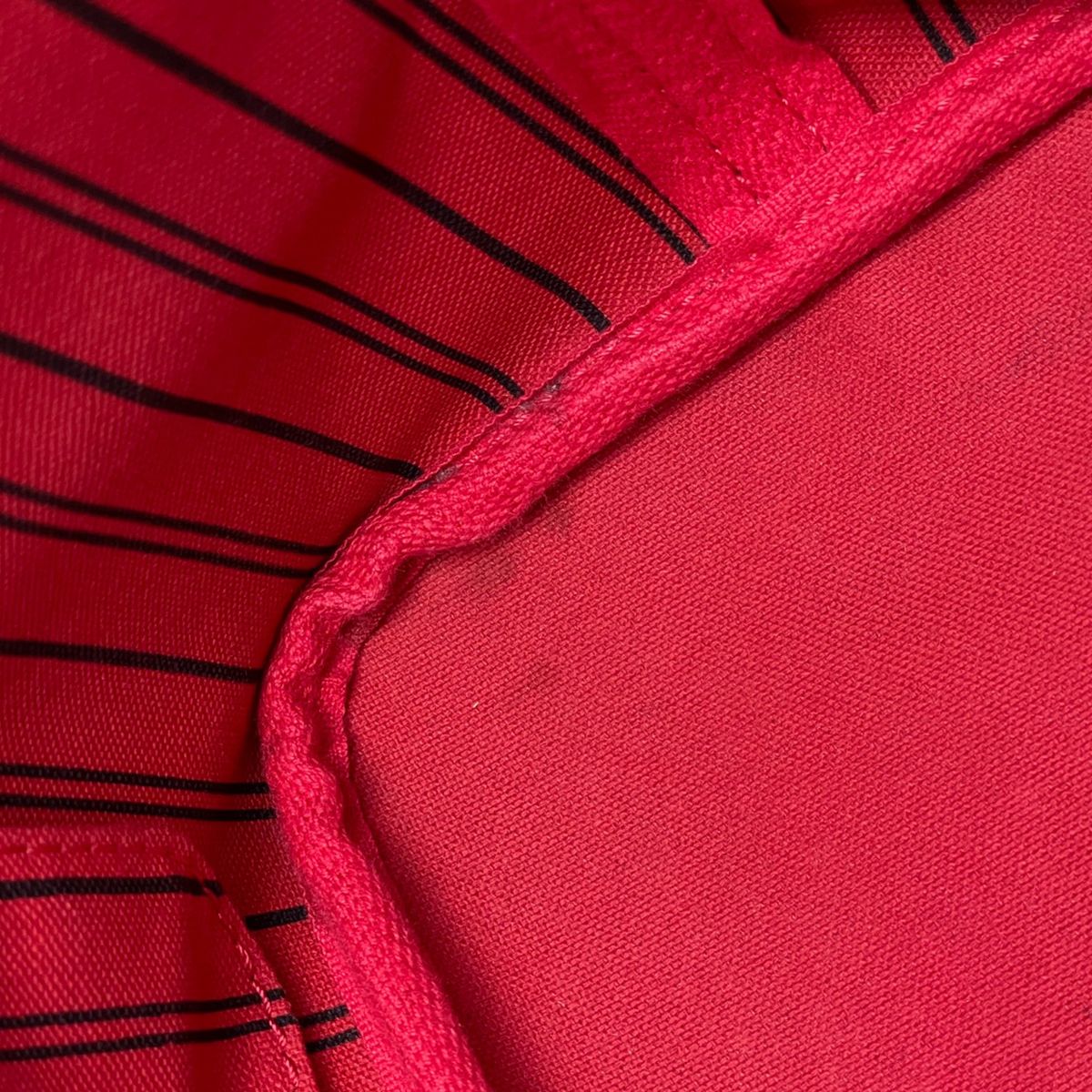 Louis Vuitton Neverfull MM Tote Damier Brown Cerise — view 7