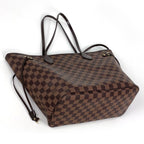 Louis Vuitton Neverfull MM Tote Damier Brown Cerise — view 2