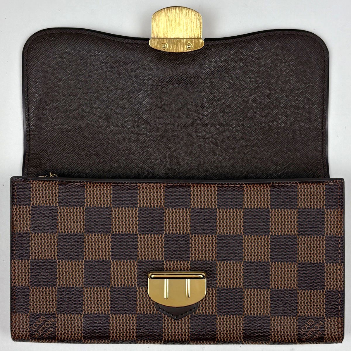 Louis Vuitton Portefeuille Sistena Wallet Bifold Damier Brown — view 6