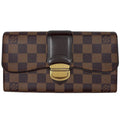 Louis Vuitton Portefeuille Sistena Wallet Bifold Damier Brown