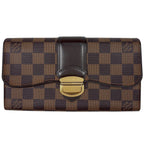 Louis Vuitton Portefeuille Sistena Wallet Bifold Damier Brown
