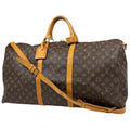 Louis Vuitton Keepall Bandouliere 60 Boston Bag Monogram Brown