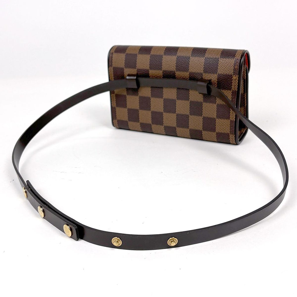 Louis Vuitton Pochette Florentine Belt Bag Damier Brown — view 2