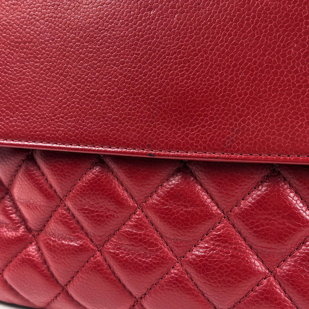 Chanel Shoulder Bag CC Logo Double Face Caviar Leather — view 4
