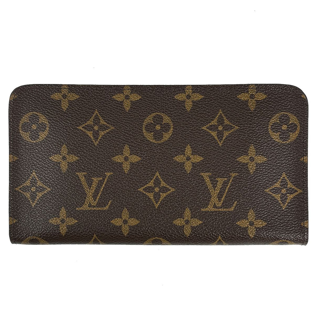 Louis Vuitton Porto Monnaie Zip Wallet Monogram Brown