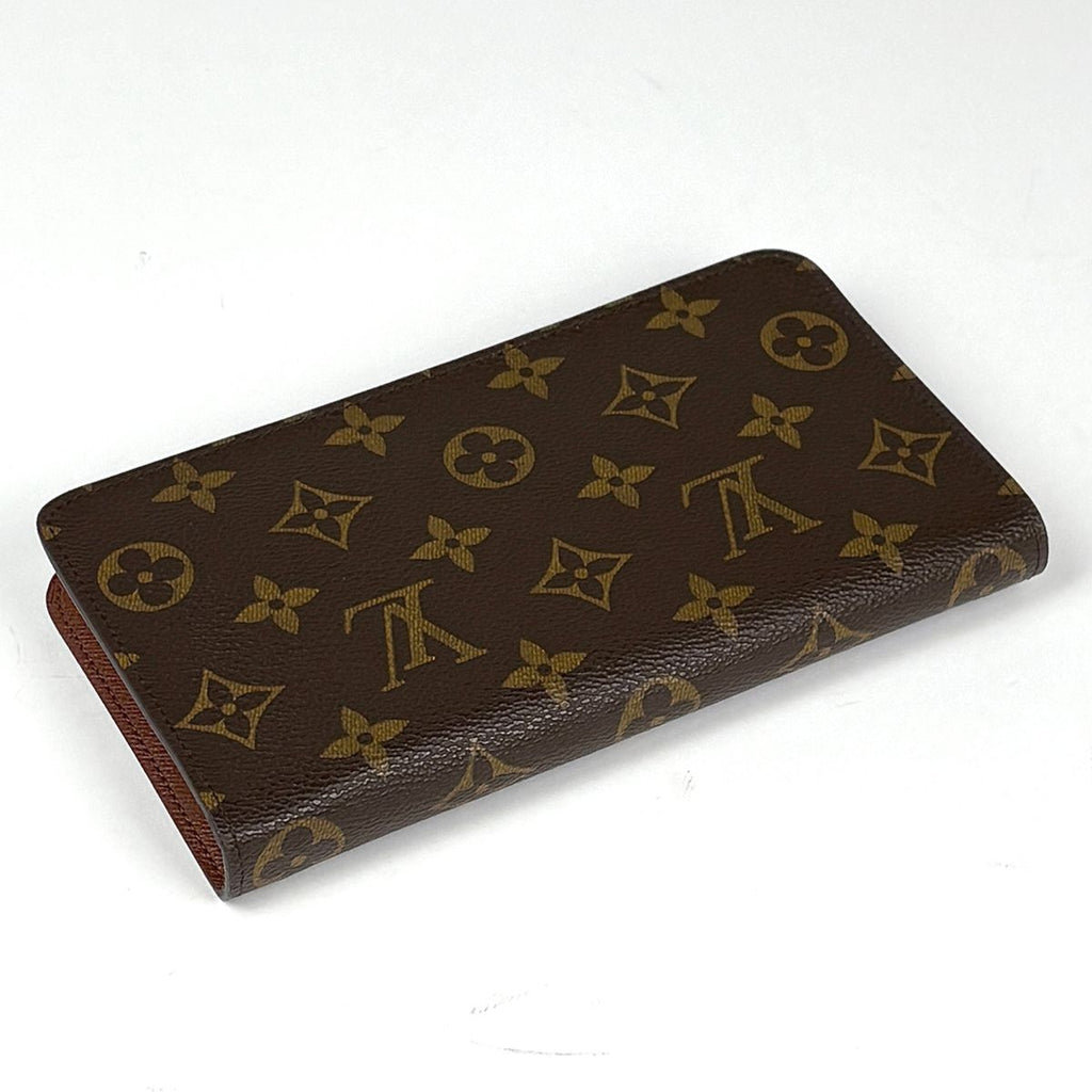 Louis Vuitton Porto Monnaie Zip Wallet Monogram Brown — view 2