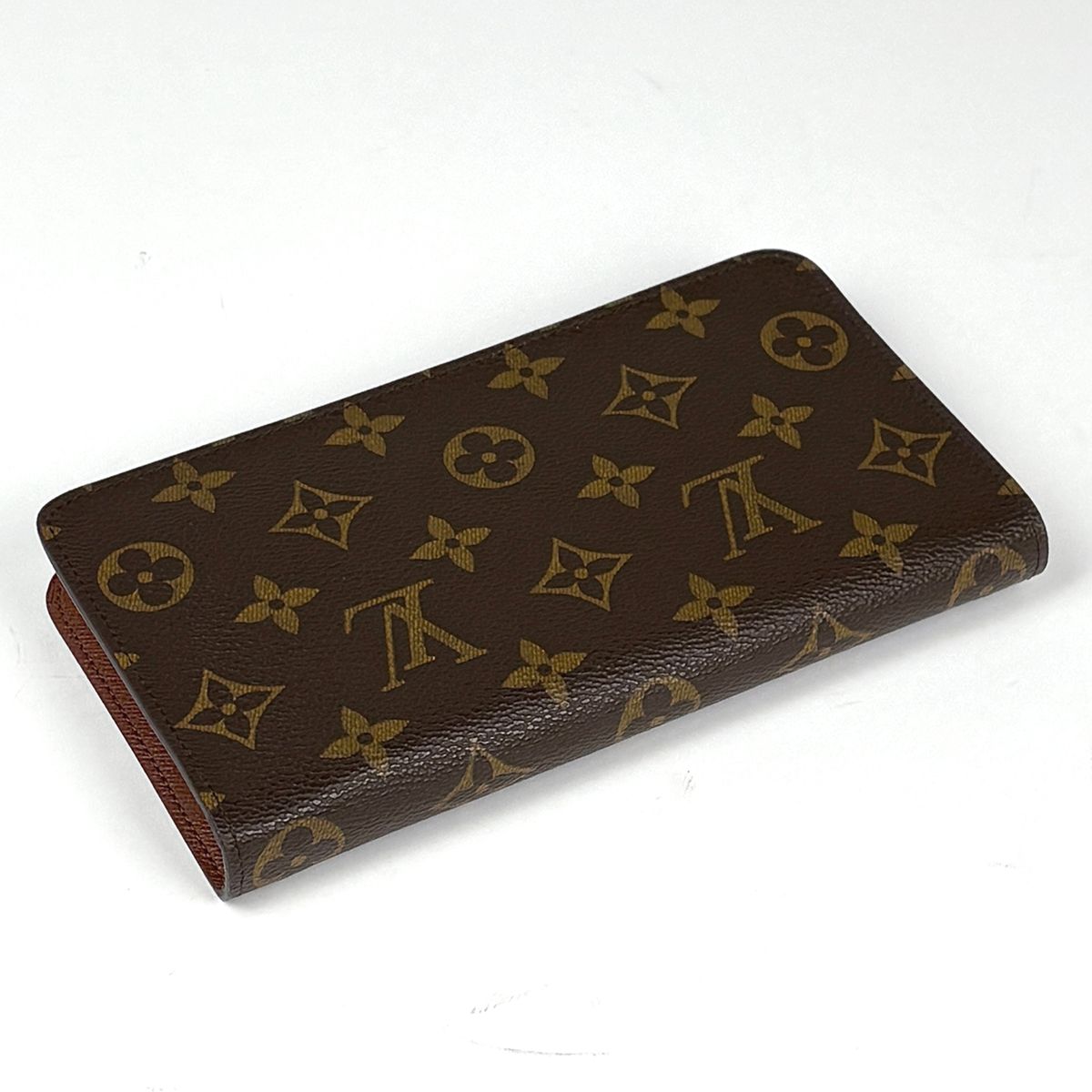 Louis Vuitton Porto Monnaie Zip Wallet Monogram Brown — view 2
